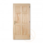 Alida fenyő bejárati ajtó