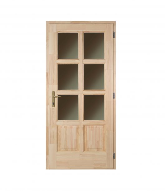 Szikra 8 kazettás 6 üveges fenyő bejárati ajtó Szikra 8 kazettás 6 üveges fenyő bejárati ajtó