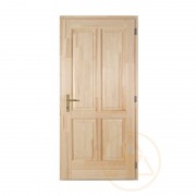 Heves fenyő bejárati ajtó