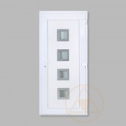 Bihar alumínium rátétes bejárati ajtó