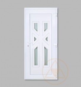 Drina vákuumpaneles műanyag bejárati ajtó