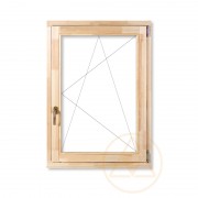 DT BNY fa bukó-nyíló ablak