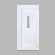 Odera kis üveges vákuumpaneles műanyag bejárati ajtó