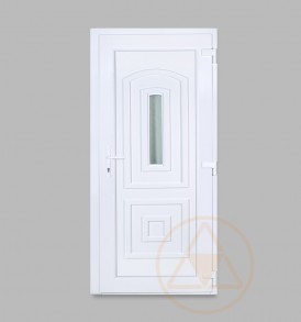 Odera kis üveges vákuumpaneles műanyag bejárati ajtó