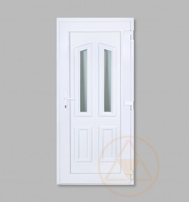 Pó vákuumpaneles műanyag bejárati ajtó