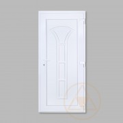 Szamos tele vákuumpaneles műanyag bejárati ajtó