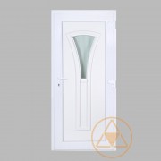 Amazonas üveges, vákuumpaneles műanyag bejárati ajtó