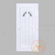 Boszporusz 2 üveges vákuumpaneles műanyag bejárati ajtó