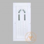 Boszporusz 4 üveges vákuumpaneles műanyag bejárati ajtó