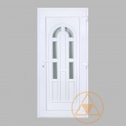 Boszporusz 6 üveges vákuumpaneles műanyag bejárati ajtó