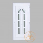 Boszporusz 8 üveges vákuumpaneles műanyag bejárati ajtó