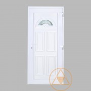 Temze 1 üveges vákuumpaneles műanyag bejárati ajtó