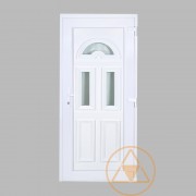 Temze 3 üveges vákuumpaneles műanyag bejárati ajtó