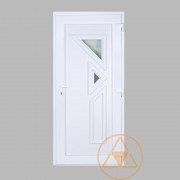 Visztula 2 üveges vákuumpaneles műanyag bejárati ajtó