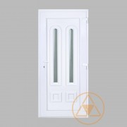 Nílus 2 üveges vákuumpaneles műanyag bejárati ajtó