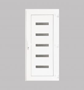 Hidas 5 üveges műanyag bejárati ajtó