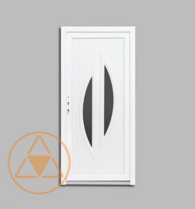 Rajna vákuumpaneles műanyag bejárati ajtó