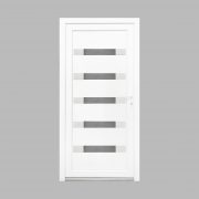 Hidas rátétes műanyag bejárati ajtó