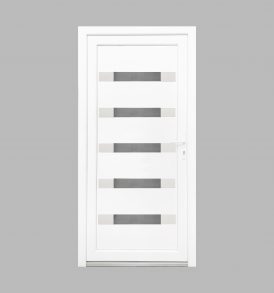 Hidas rátétes műanyag bejárati ajtó