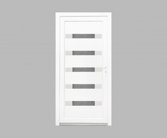 Hidas rátétes műanyag bejárati ajtó