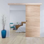 Sonoma HDF borítású tolóajtó natúr síntakarással