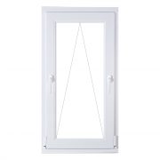 BUKÓ műanyag ablak két kilinccsel