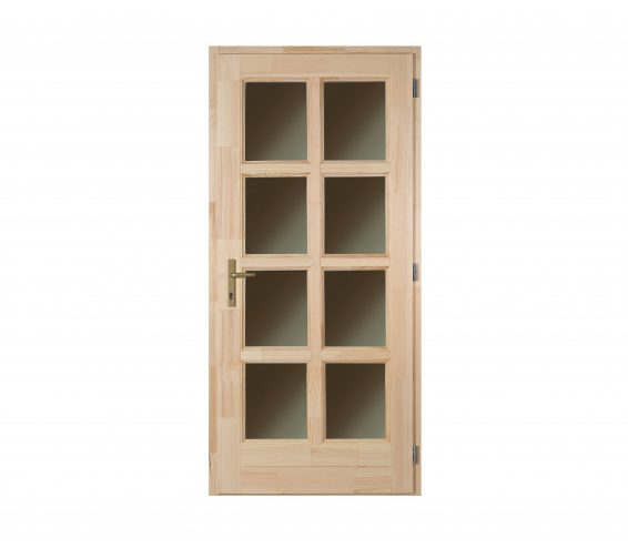 Szikra 8 üveges bejárati ajtó