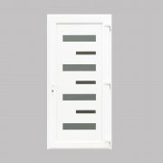 Zebra 7 műanyag bejárati ajtó