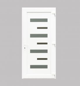 Zebra 7 műanyag bejárati ajtó