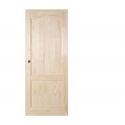 Rusztikus fenyő tolóajtó síntakarás nélkül