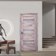 Zánka Szürke Kent Tölgy 6 üveges beltéri ajtó