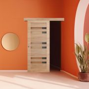 Zánka laminált felületű tolóajtó