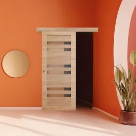 Falsíkon kívüli tolóajtók