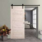 Zánka laminált felületű piemona tolóajtó fekete síntakaróval