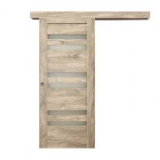 Zánka laminált felületű Szürke Kent Tölgy tolóajtó