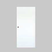 Fehér HDF tolóajtó síntakarás nélkül