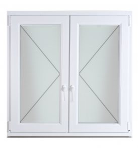 Tokosztott nyíló-nyíló műanyag ablak