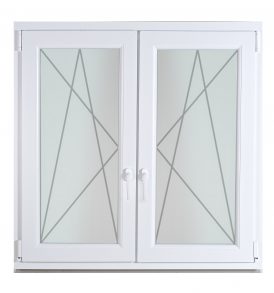 Tokosztott bukó-nyíló-bukó-nyíló műanyag ablak