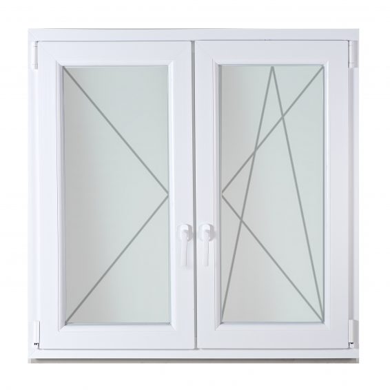 Tokosztott nyíló-bukó-nyíló műanyag ablak