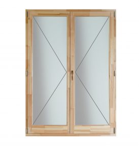 Delta-Therm KFNY nyíló-nyíló fa erkélyajtó