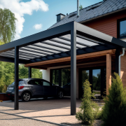 kétállásos autóbeálló