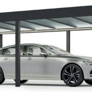 Autóbeálló LED világítással