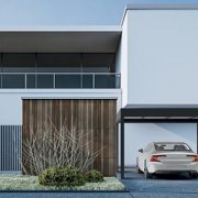 Alumínium garázsrendszer