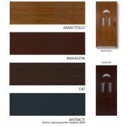 Műanyag nyílászáró egyedi színek